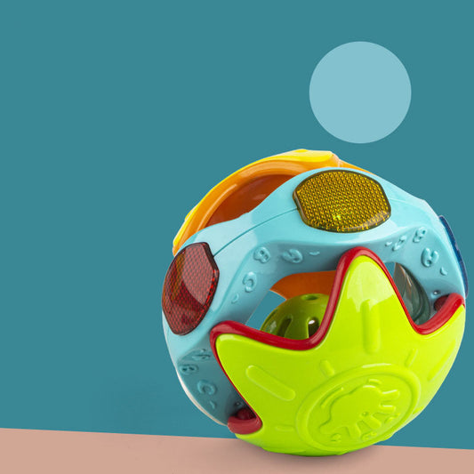 Baby Rolling Ball Crawling Educational Development Toy for Infants - LittleLullabyLoft