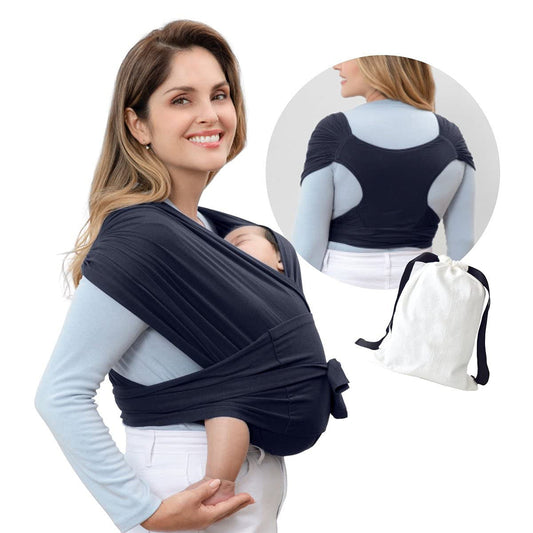 Summer Cotton Cross Simple Baby Carrier - LittleLullabyLoft