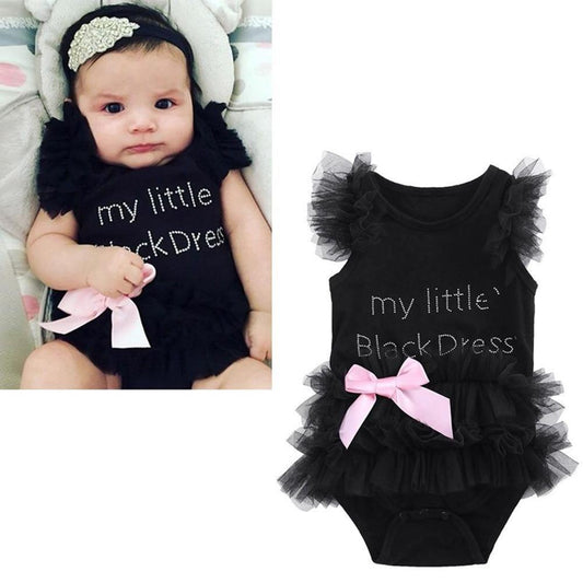 Infant Girls Bodysuits No Sleeve Baby Clothes Summer Newborn Baby Clothes Outfit Infant Romper Jumpsuit for Girls - LittleLullabyLoft