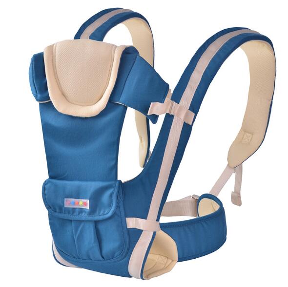 4-in-1 Breathable Baby Carrier Sling Backpack for Infants