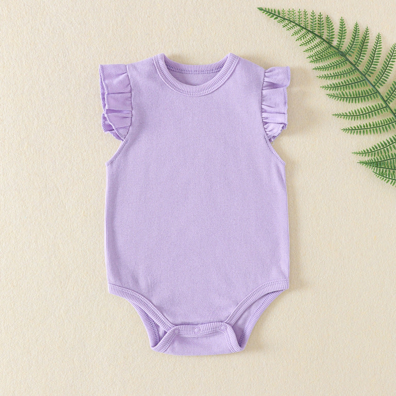 Newborn Baby Girl Onesie Jumpsuit Romper Outfit Set