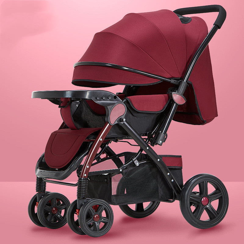 Lightweight Foldable Baby Stroller for Everyday Travel Convenience