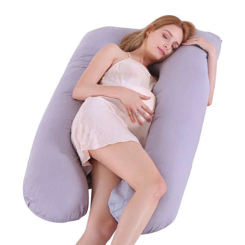 U-Shaped Maternity Pillow – Cooling Pregnancy Support Pillow - LittleLullabyLoft