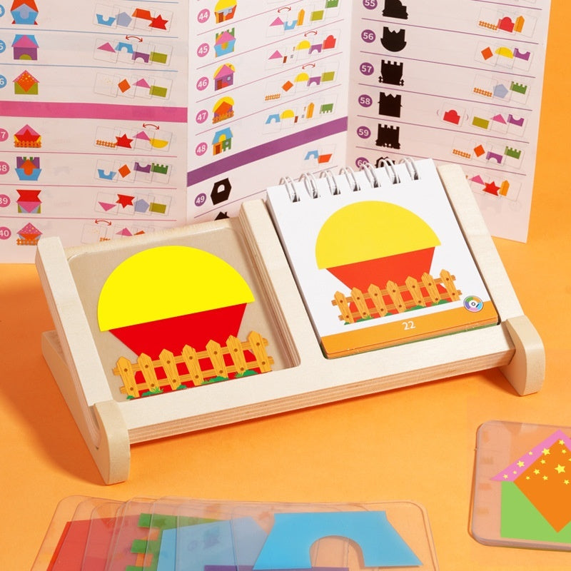 Geometric Building Block Puzzle Toy for Spatial Learning