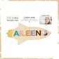 Personalized Baby Name Wooden Puzzle Toy - LittleLullabyLoft