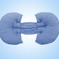 U-Shaped Pregnancy Pillow for Belly and Side Sleepers - LittleLullabyLoft