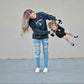 'Spooky Mini' Sweatshirt Romper