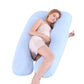 U-Shaped Maternity Pillow – Cooling Pregnancy Support Pillow - LittleLullabyLoft