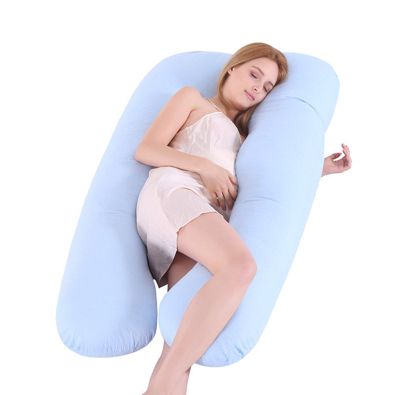 U-Shaped Maternity Pillow – Cooling Pregnancy Support Pillow - LittleLullabyLoft