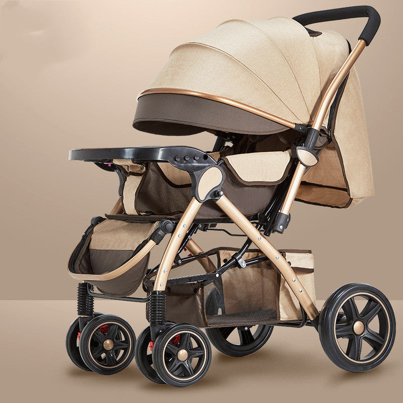 Lightweight Foldable Baby Stroller for Everyday Travel Convenience