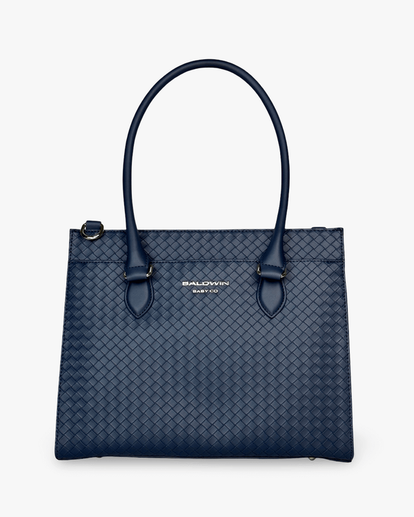 Montrose Diaper Bag Tote Cobalt Stylish Baby Travel