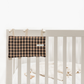 Baby Crib Diaper Caddy Storage Organizer Nursery Room - LittleLullabyLoft