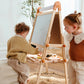 Tiny Land® Caramel Magnitales Easel for Kids - LittleLullabyLoft
