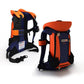 Hands-Free Shoulder Carrier with Ankle Straps and Cushioned Hip Seat Nylon Child Strap Rider travel back frame infant saddle - LittleLullabyLoft