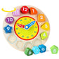 Wooden Digital Clock Educational Learning Toy for Children - LittleLullabyLoft