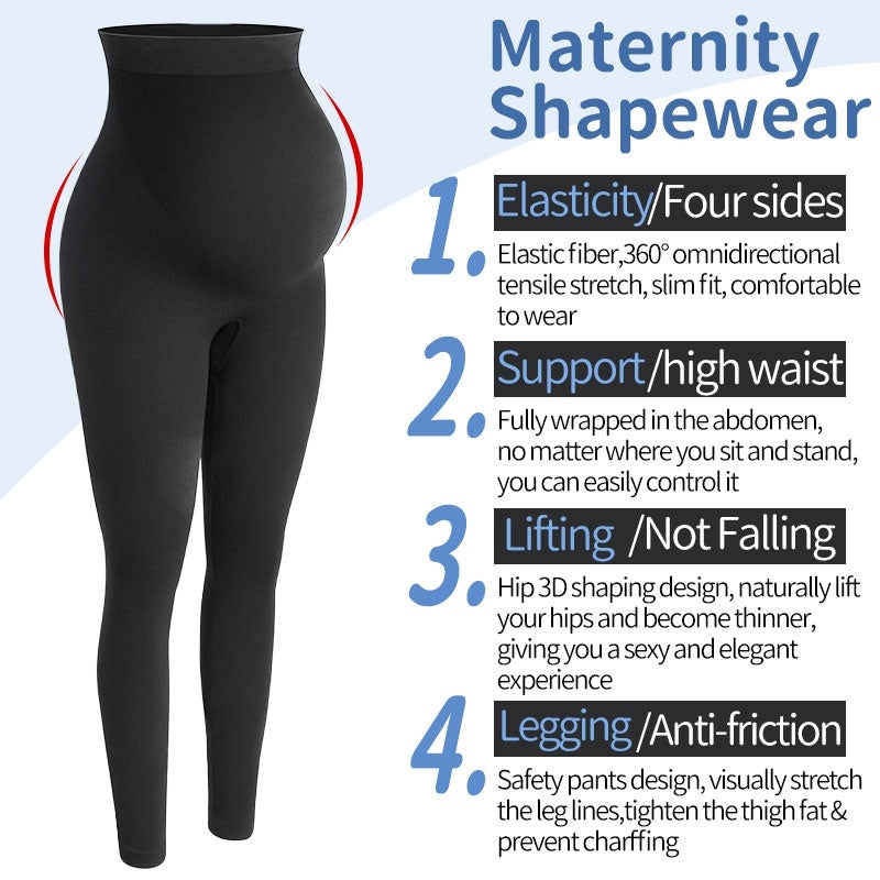 Maternity Leggings High Waist Pants Women Pregnancy Clothes - LittleLullabyLoft