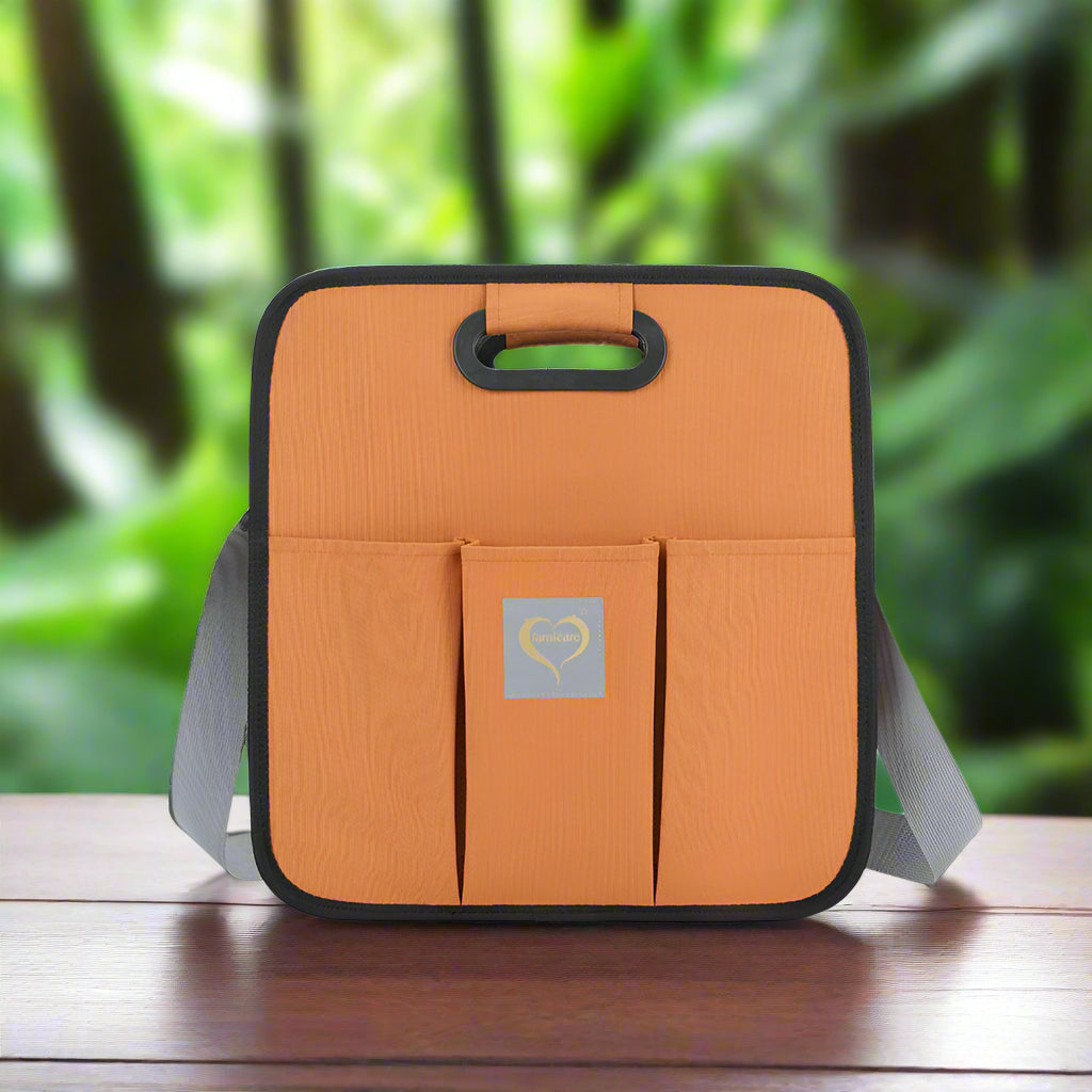 Portable Baby Diaper Bag – Folding Bed Shoulder Messenger Bag for Travel - LittleLullabyLoft