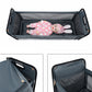 Portable Baby Diaper Bag – Folding Bed Shoulder Messenger Bag for Travel - LittleLullabyLoft