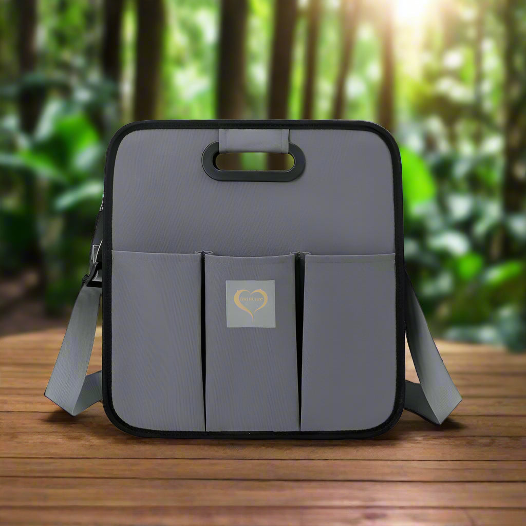 Portable Baby Diaper Bag – Folding Bed Shoulder Messenger Bag for Travel - LittleLullabyLoft