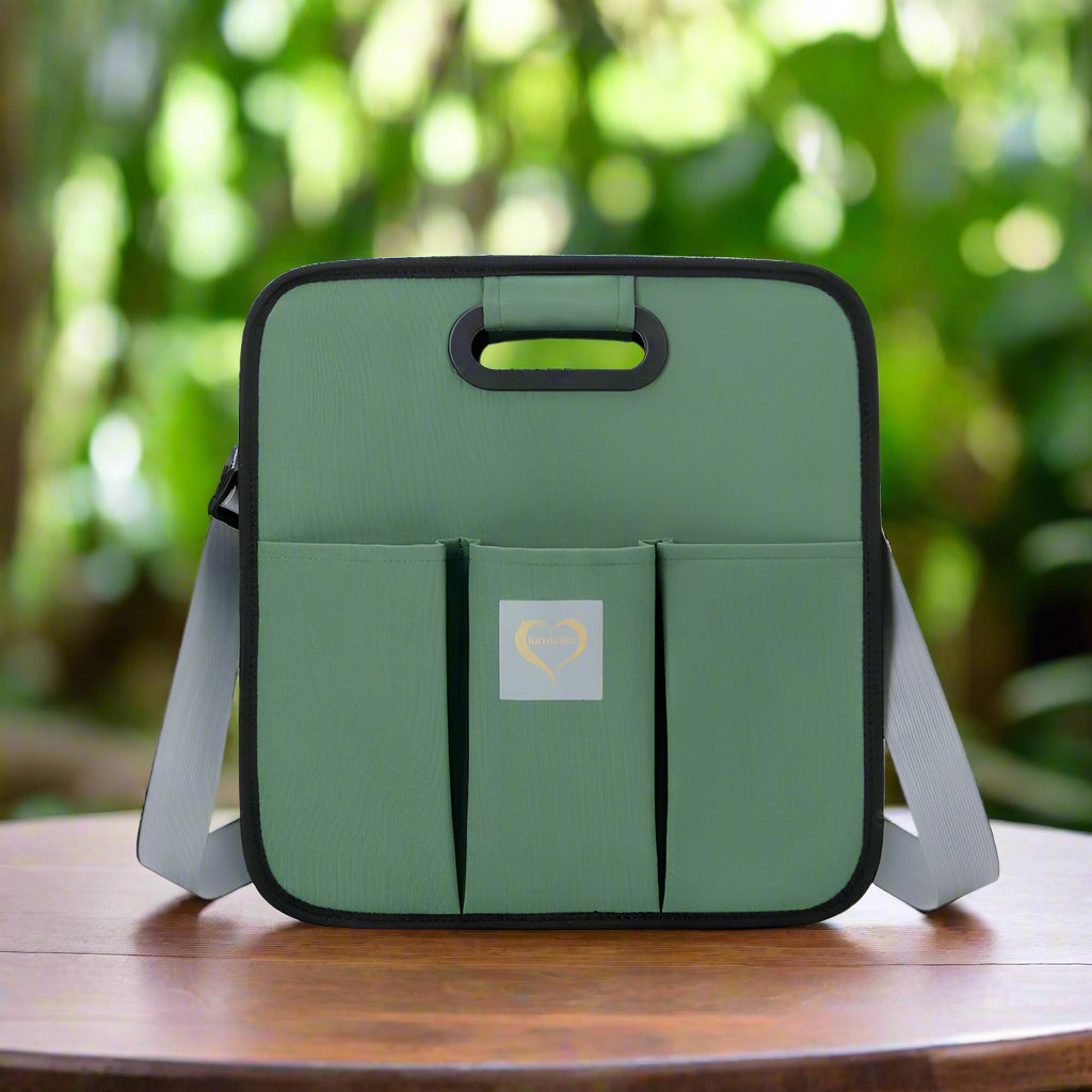 Portable Baby Diaper Bag – Folding Bed Shoulder Messenger Bag for Travel - LittleLullabyLoft