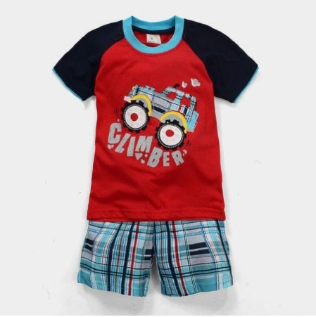 Boys' Summer Clothing Set for Kids Casual Wear