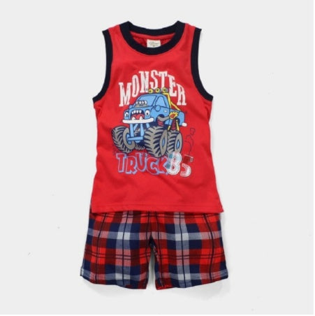 Boys' Summer Clothing Set for Kids Casual Wear