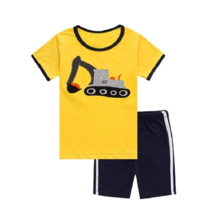 Boys' Summer Clothing Set for Kids Casual Wear