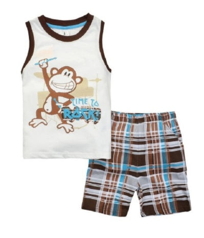 Boys' Summer Clothing Set for Kids Casual Wear
