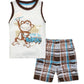 Boys' Summer Clothing Set for Kids Casual Wear - LittleLullabyLoft
