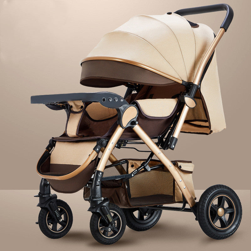 Lightweight Foldable Baby Stroller for Everyday Travel Convenience