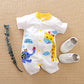Baby Short Sleeve Casual Onesie for Everyday Comfort - LittleLullabyLoft