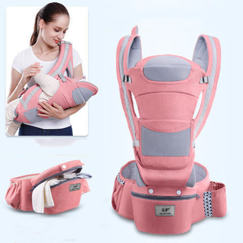 3-in-1 Ergonomic Baby Hipseat Front Carrier Sling