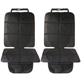 2 Packs Car Seat Protector Cushion Mat Pad with Thick Padding Protector for Child Baby Car Seat Mesh Pockets Non-slip - LittleLullabyLoft