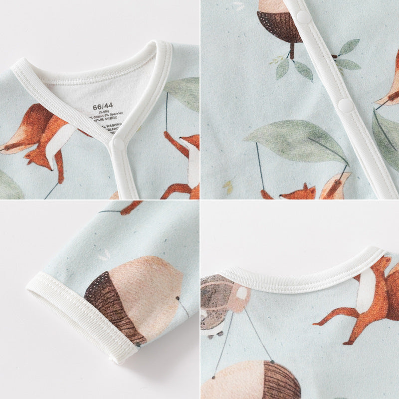 Spring Autumn Baby Romper Soft Infant Bodysuit Clothes