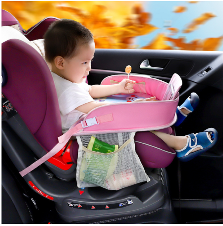 Baby car seat tray table - LittleLullabyLoft