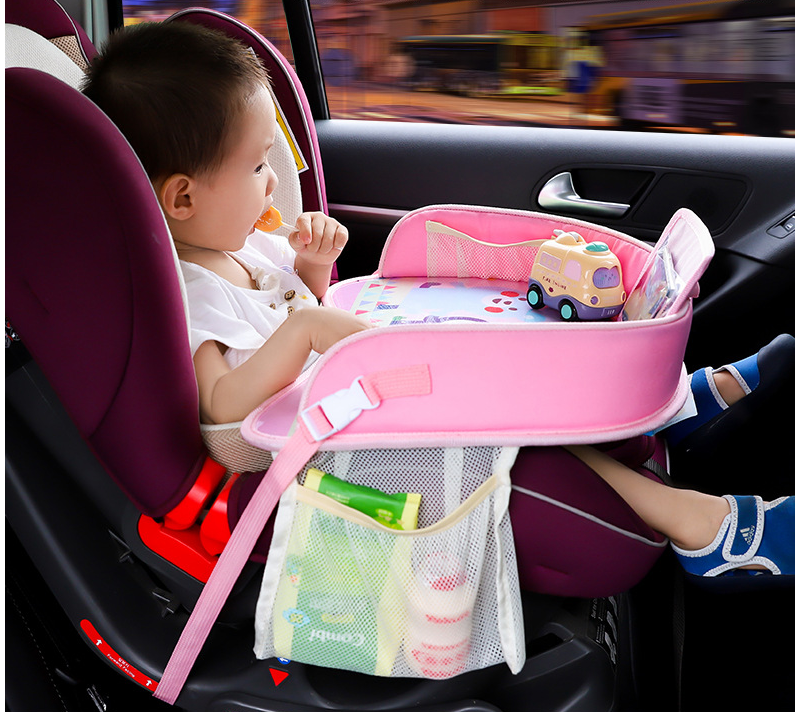 Baby car seat tray table - LittleLullabyLoft