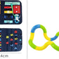 Children's Busy Board Dressing and Buttoning Learning Book Toy - LittleLullabyLoft