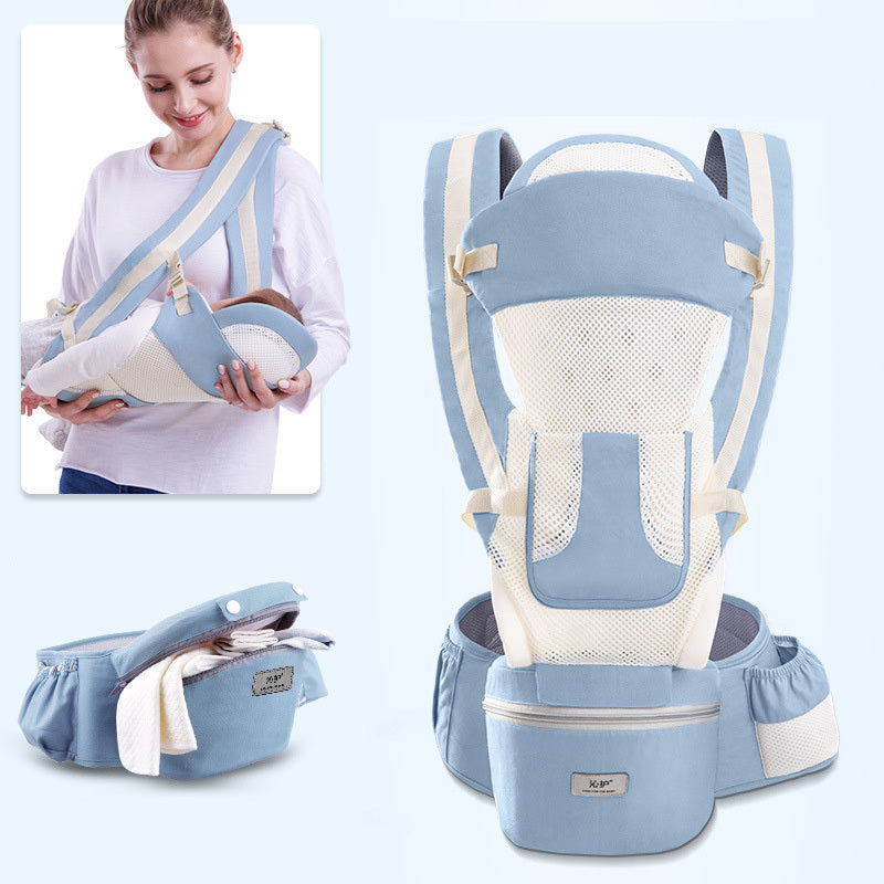 3-in-1 Ergonomic Baby Hipseat Front Carrier Sling