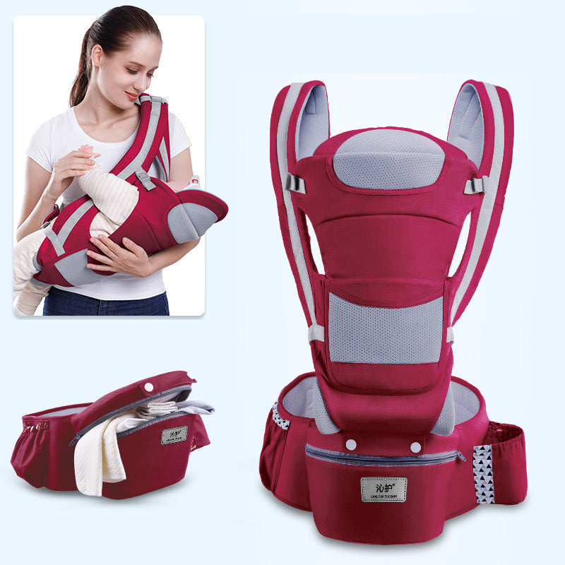 3-in-1 Ergonomic Baby Hipseat Front Carrier Sling