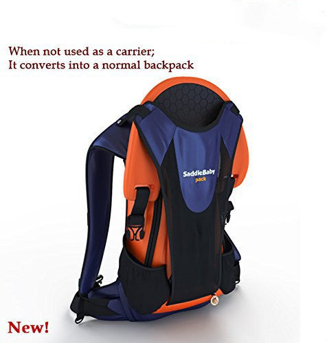 Hands-Free Shoulder Carrier with Ankle Straps and Cushioned Hip Seat Nylon Child Strap Rider travel back frame infant saddle - LittleLullabyLoft