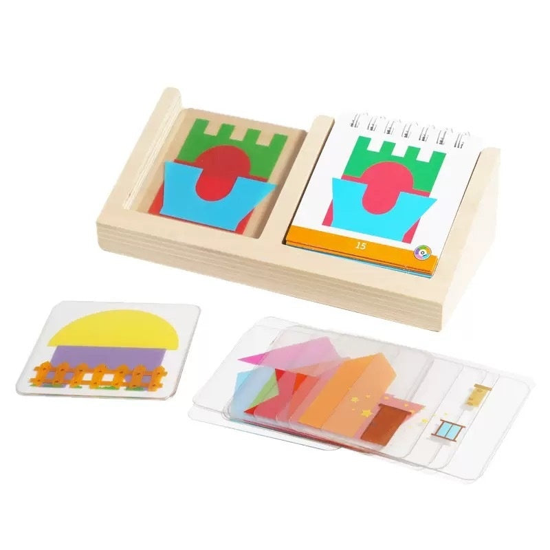 Geometric Building Block Puzzle Toy for Spatial Learning