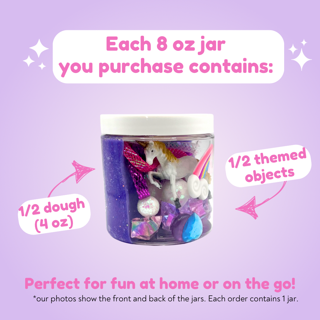 Magic Rainbow Unicorn Playdough Kit - LittleLullabyLoft