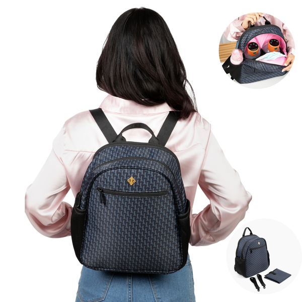Small Claremont Diaper Bag Backpack Compact Baby Travel