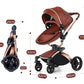 3-in-1 High Landscape 360° Rotating Foldable Baby Stroller - LittleLullabyLoft