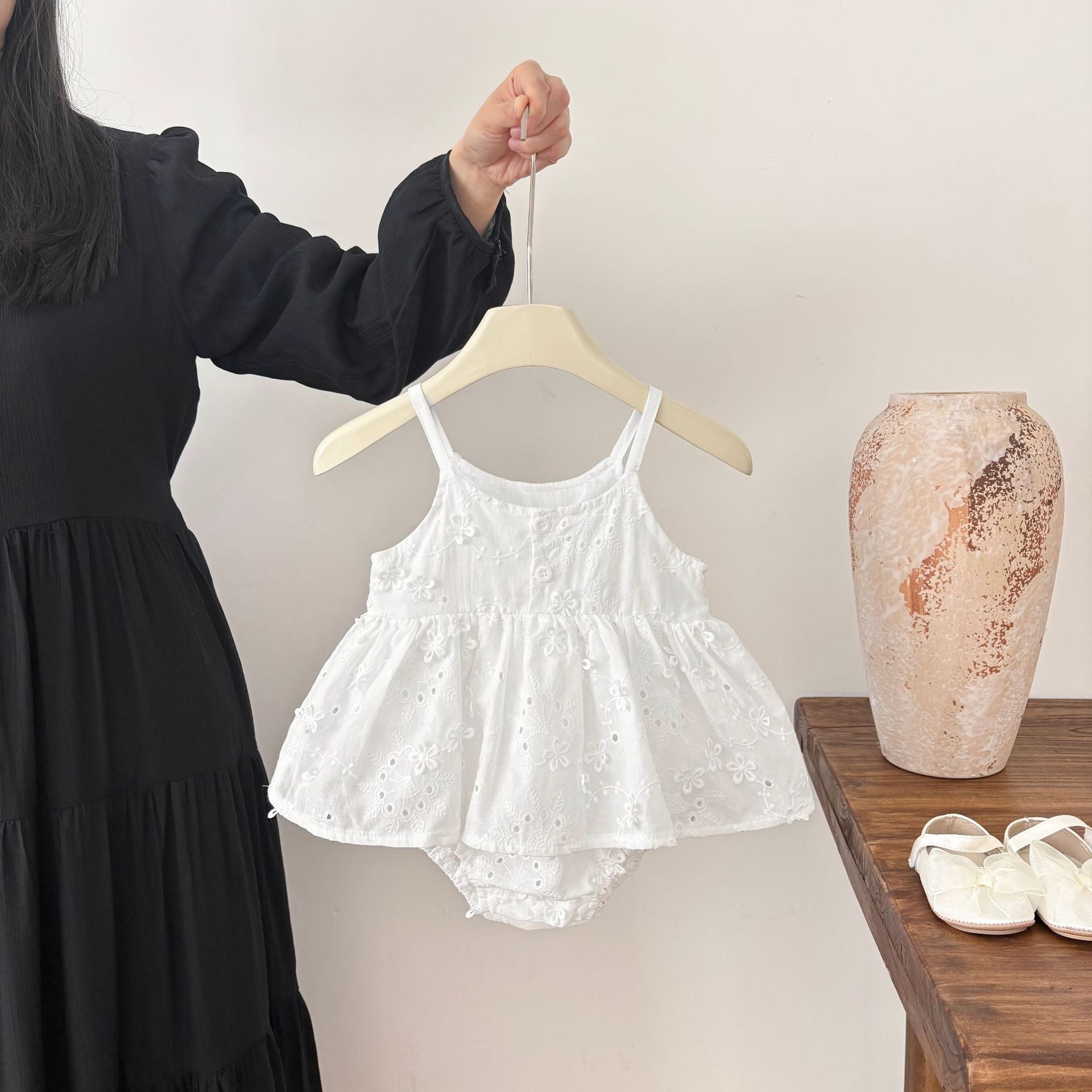 Summer Baby Girl Jumpsuit Soft Gown Outfit