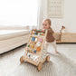 Tiny Land® Versatile Natural Wooden Baby Walker - LittleLullabyLoft