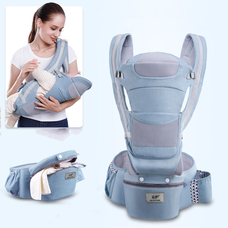 3-in-1 Ergonomic Baby Hipseat Front Carrier Sling