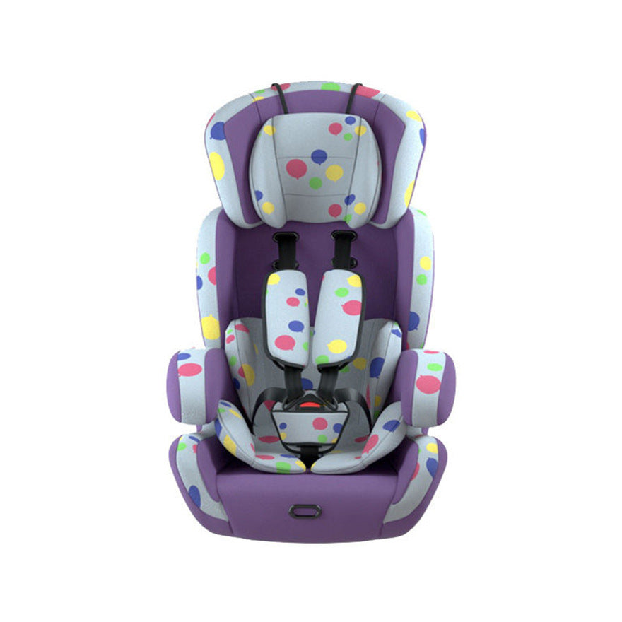Foldable Portable Baby Car Seat with Carry Basket