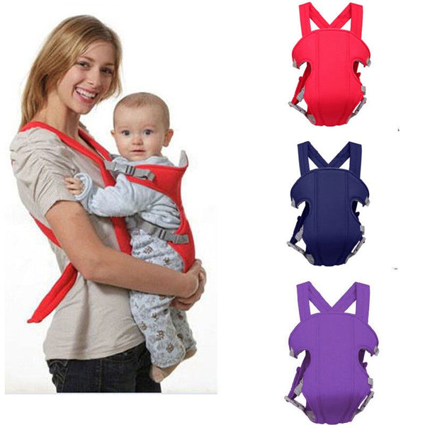 Adjustable 360° Four-Position Baby Sling Carrier for Newborns