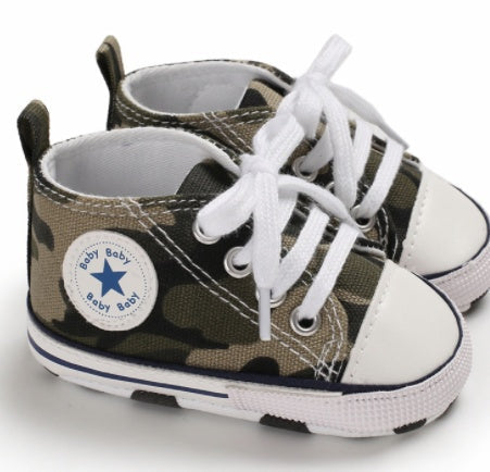 Baby soft-soled shoesBaby shoes canvas shoes - LittleLullabyLoft